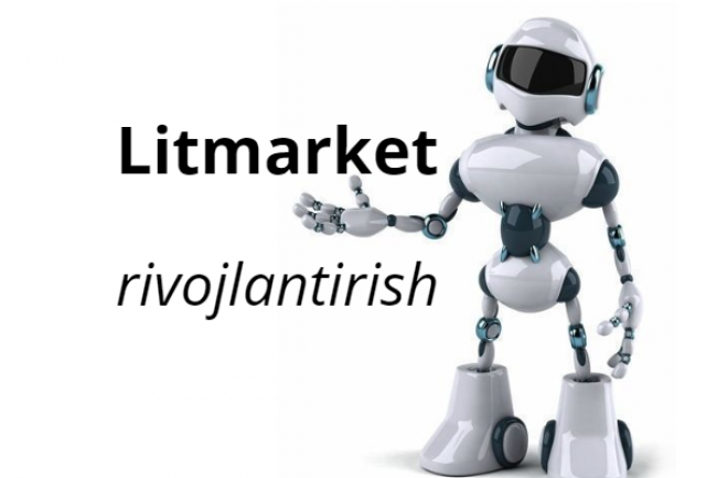 Litmarketda kitobni targib qilish - Litmarket