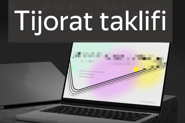 Tijorat taklifi ishonchli va professional