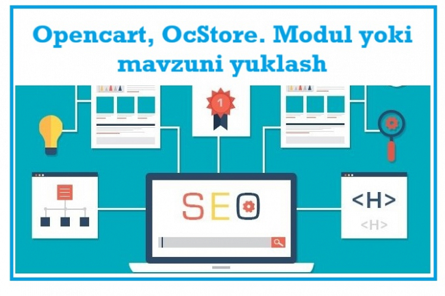 Opencart, OcStore. Modul yoki mavzuni yuklash