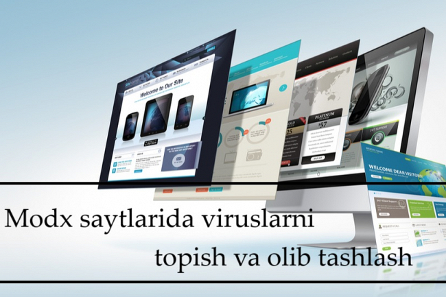 Modx saytlarida viruslarni topish va olib tashlash