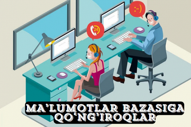 Malumotlar bazasiga sovuq qongiroq qilish