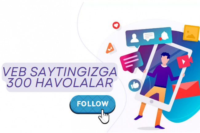 Veb-saytingizni rivojlantirish uchun ijtimoiy signallar 300 havolalar