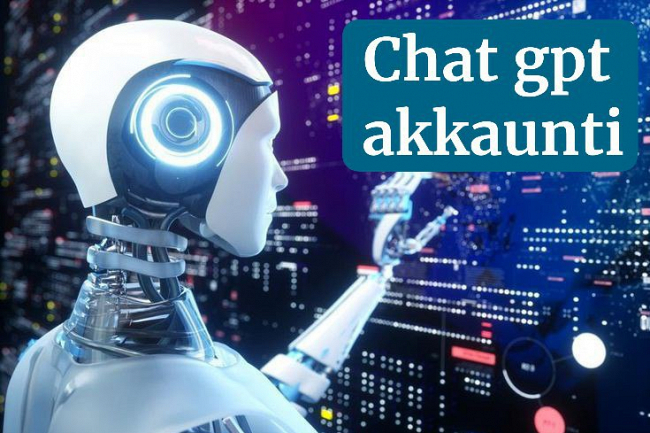 Chat gpt akkaunti