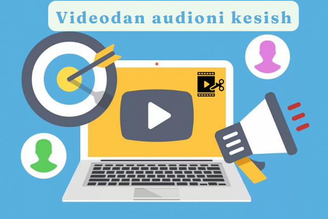 Videodan audioni kesib beraman