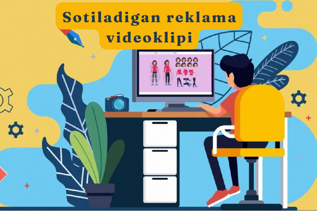 Sotiladigan reklama videoklipi. Motion dizayn
