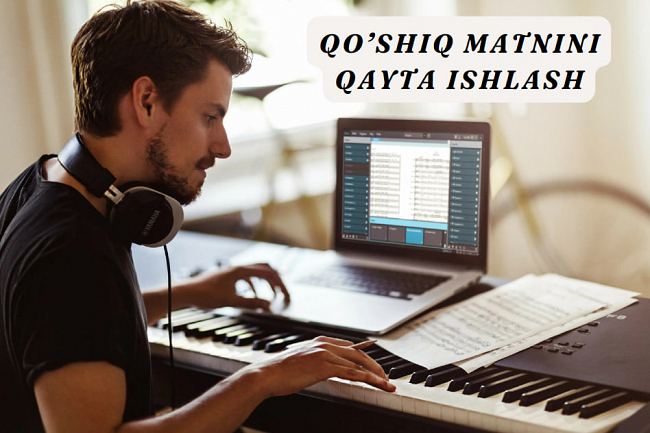 Qoshiq matnini qayta ishlash
