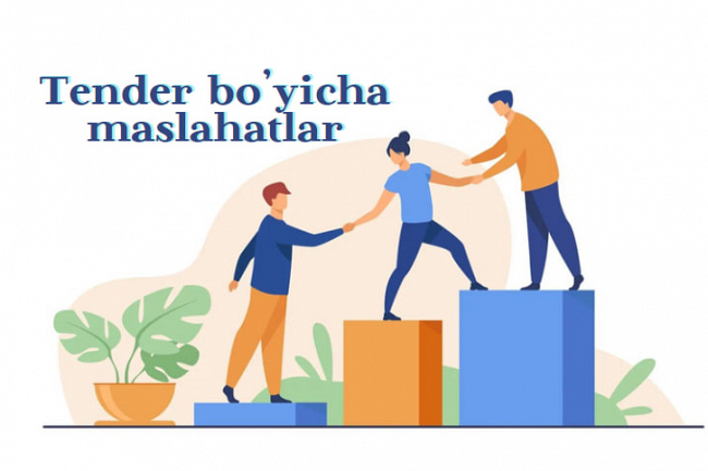 Tender boyicha maslahat