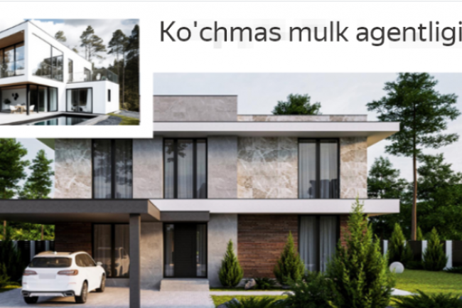 Kochmas mulk agentligi veb-sayti