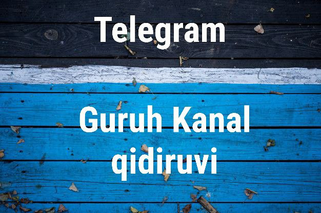 Sizning kalit sozlaringiz boyicha telegram guruh va kanal qidiruvi