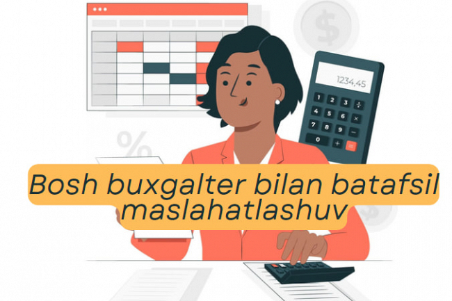 Bosh buxgalter bilan batafsil maslahatlashuv