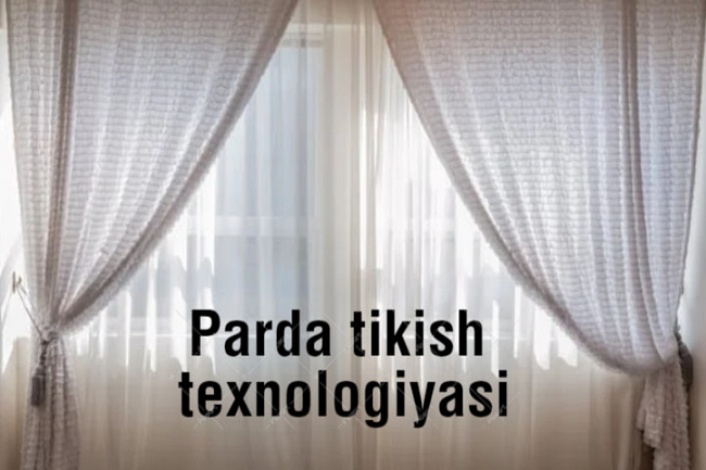 Pardalar tikish texnologiyasi haqida texnolog kurslari