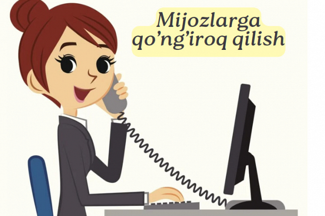 Mijozlarga qongiroq qilish, sovuq qongiroqlar, dialoglar uchun tolov