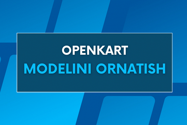 Opencart modulini ornatish
