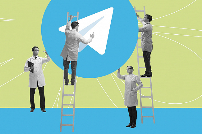 telegram kanal yaratish va toldirish