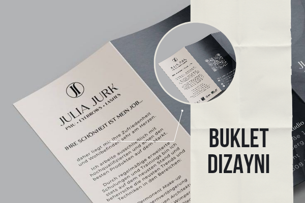 Buklet dizaynini yarataman