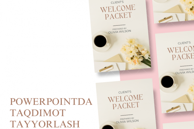PowerPointda taqdimot tayyorlash