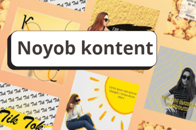 Saytingiz uchun noyob kontent