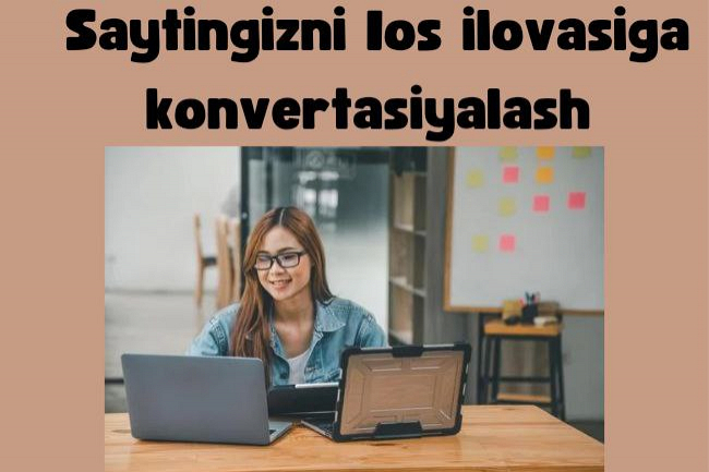 Saytni iOS ilovaga aylantirish