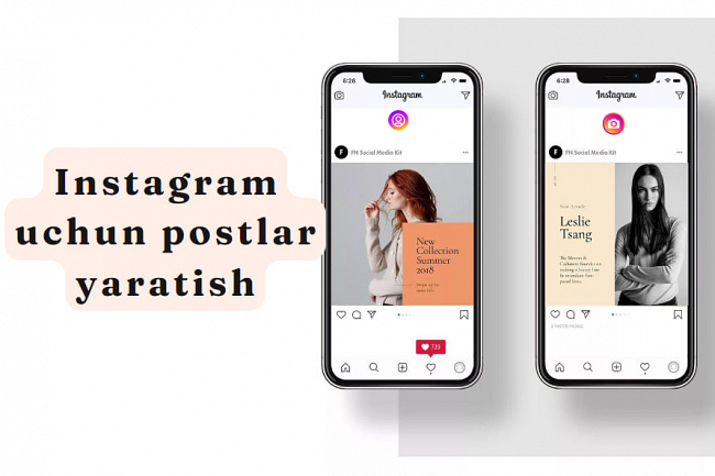 Instagram uchun postlar yaratish. 50 ta sifatli postlar