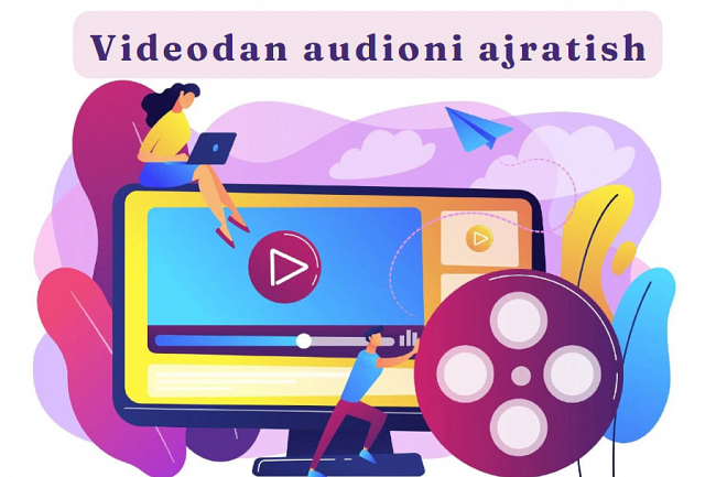 Videodan audioni ajratish