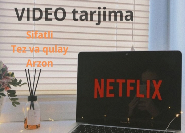 Video tarjima xizmatlari bor. Shoshilinglar