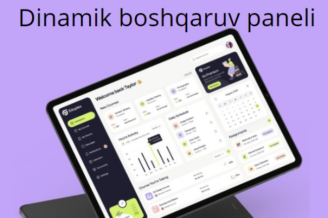 Dinamik boshqarish paneli - Boshqarish paneli