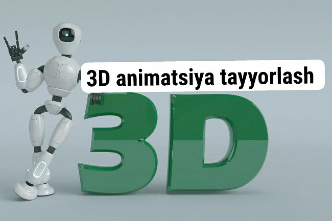 Sizning maxsulotingiz uchun 3D video 