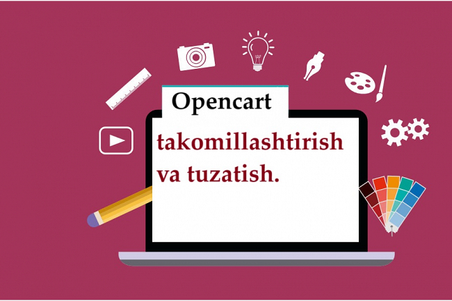 Opencart-ni takomillashtirish va tuzatish