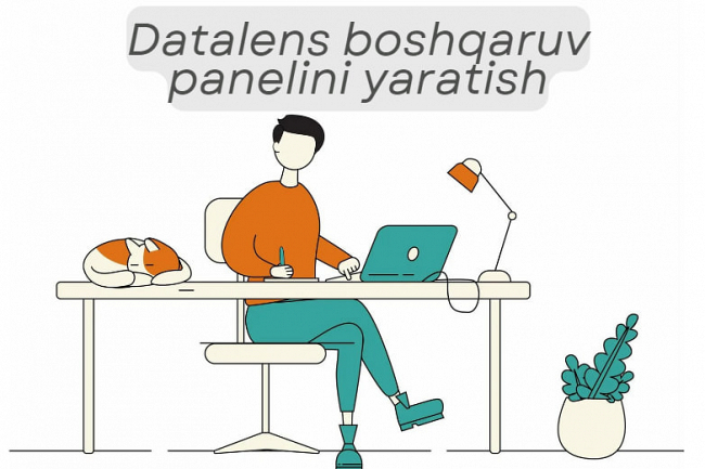 Men Datalens boshqaruv panelini yaratib beraman