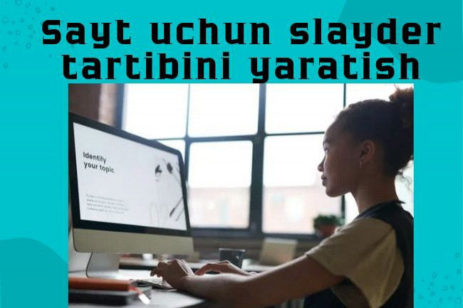 Saytingiz uchun slayderni sahifalash