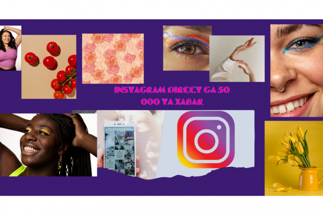 Instagram direct ga 50 000 ta xabar