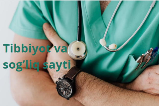 Tibbiyot va sogliq sayti +5000 ta maqola + bonus