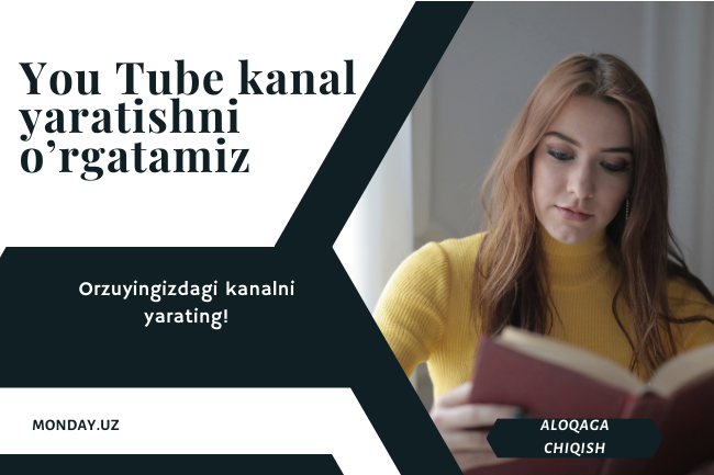 YouTubeda kanal yaratish. Kanal uchun yonalish tanlash