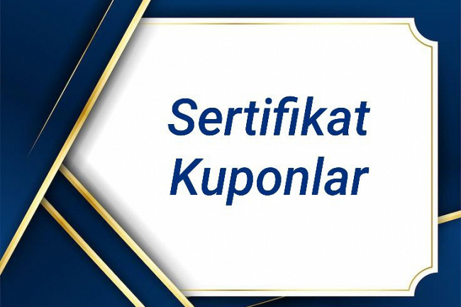 Sovga sertifikati yoki kupon yarataman