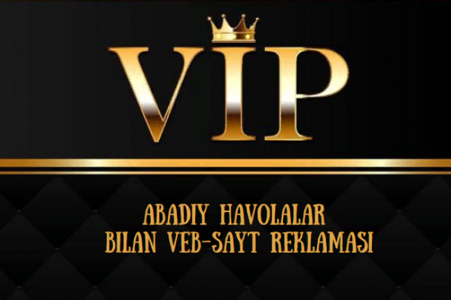 Abadiy havolalar bilan veb-sayt reklamasi