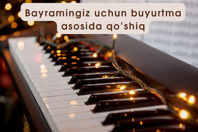 Bayramingiz uchun buyurtma asosida qoshiq