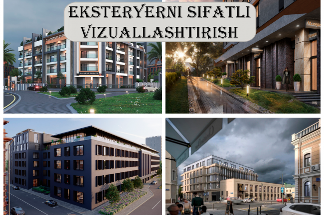 Eksteryerni sifatli vizuallashtirish