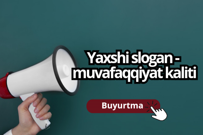 Slogan yozish