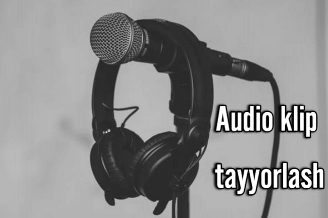 Audio klip tayyorlayman
