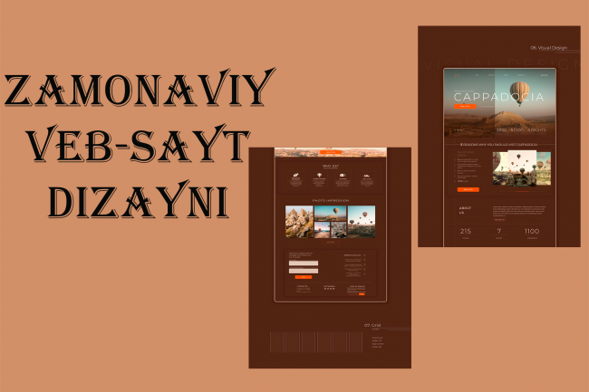 Figmada zamonaviy ochilish sahifasi dizayni