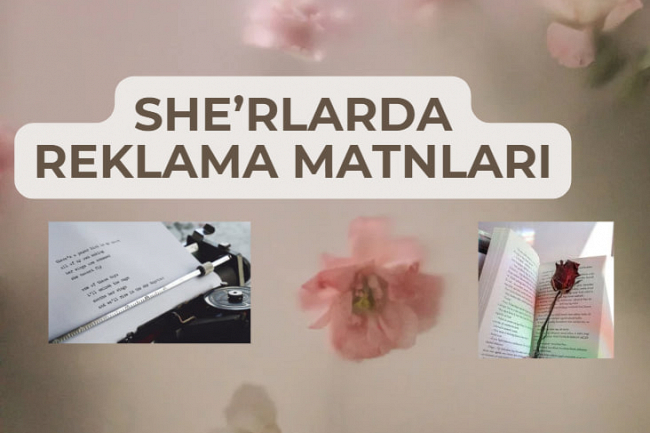 Sherlarda reklama matnlari