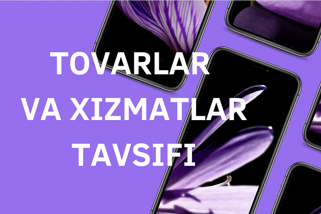 Sotish tavsiflari Kalit taslim tovarlar yoki xizmatlarning 10 ta