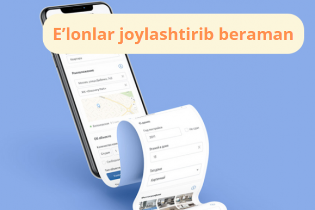 Elonlar joylashtirib beraman