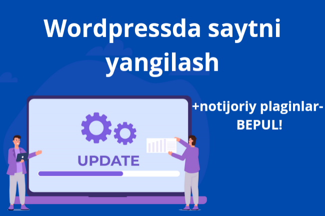 WordPressda sayt va plaginlarni yangilash