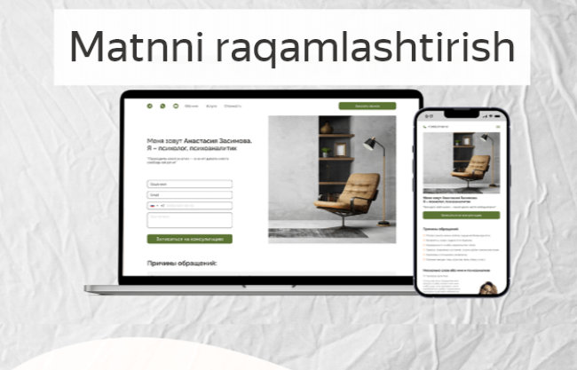Matnni raqamlashtirish