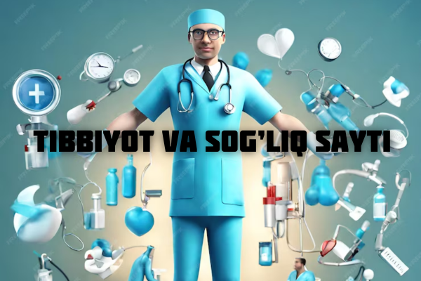 Tibbiyot va sogliq sayti 5000 ta maqola bonus