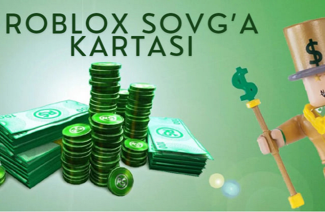 800 Robux uchun Roblox sovga kartasi