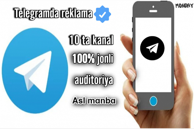 Telegramda reklama sotib olish, kanallarni tanlash, kanal reklamasi