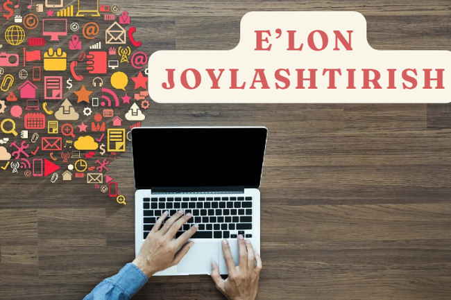 Qolda 20 ta sanoat Internet taxtalarida elon joylashtirib beraman