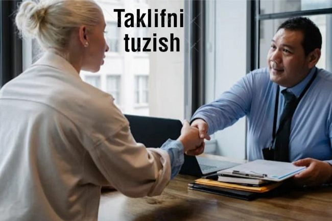 Taklifni tuzish